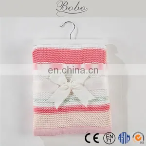High Quality Custom Knitted Bed Sheet Set Blanket thumbnail-1