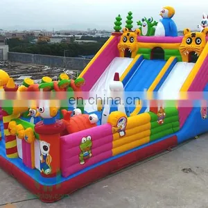 PororoThemed Amusing Kids Inflatable Outdoor Playground Rentals on Sale thumbnail-1