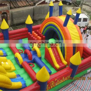 Empire Giant Inflatable Fun City for Kids, Giant Amusement Park,inflatables FN048 thumbnail-3