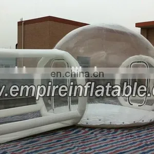 High Quality Inflatable Transparent Camping Tent With Door T1028 thumbnail-1