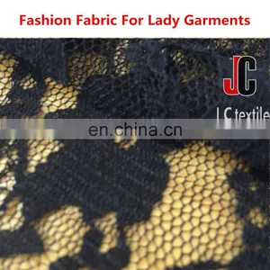 High Quality Nylon Stretch Lace Fabric Thin Silk Slip Lace Fabric thumbnail-5