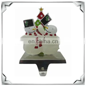 Fancy Zinc Alloy Snowman Design Home Decoration Hook thumbnail-1