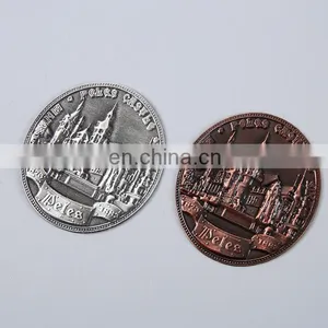 Factory Custom Metal Aluminum Printed 3D Wine Emblem Label With Good Sticker thumbnail-2