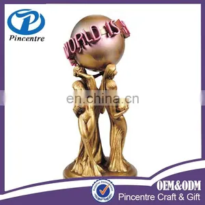Custom China Factory 40cm Resin The World Is Yours Statue Full Size In Store thumbnail-3