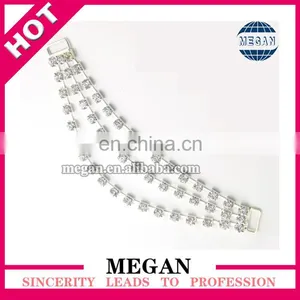 Bottom Bikini Rhinestone Connector Side Piece Chain thumbnail-1