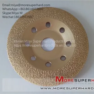 Vacuum Brazed Diamond Grinding Disc for Grinding Marble,ceramic,FRP Miya@moresuperhard.com thumbnail-5