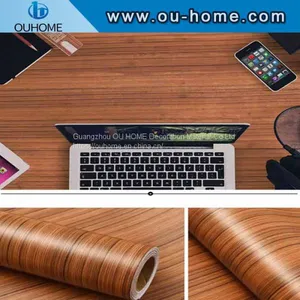 PVC Wood Grain Texture Self-adhesive Sticker thumbnail-1