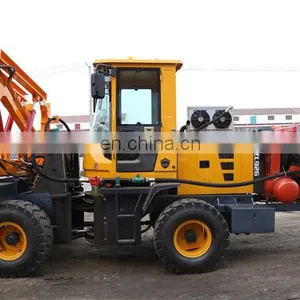 Hydraulic Diesel Photovoltaic Fence Guardrail Post Pile Driver for Sale Price thumbnail-6