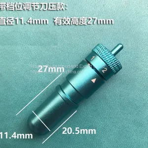 General Jintian Rolando Wang Cool Carved Piccadilly Lettering Machine Knife Base Reflective Film Sticker Inscription Knife Head thumbnail-5
