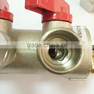 Underfloor Heating Ball Valve Manifold for Pex Pipe thumbnail-5