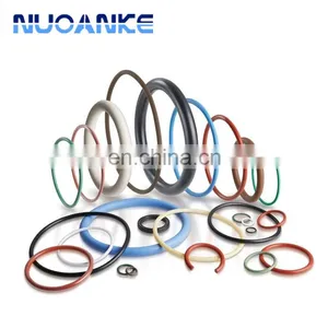 Factory Price NBR FKM HNBR EPDM Rubber O-Ring Food Grade Silicon O Ring Seals Black / Red / Green Silicone O Rings thumbnail-1