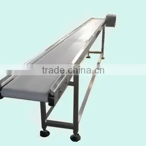 Stainless Steel White Color Belt Conveyor thumbnail-1