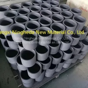 Graphite Crucible for Induction Heating Furnace Melting Furnace,Graphite Crucibles for Aluminum Vacuum Evaporation Coating thumbnail-1
