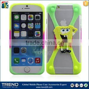New Arrival Fit for 1~6 Inches Color Changing Color Fading Gradient Color Silicon Bumper Case thumbnail-3