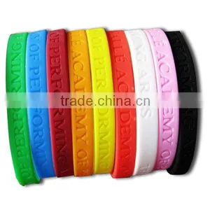 Customized Plastic Wristband Silicon Bracelets thumbnail-4