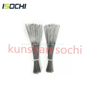 Diameter 3.0mm Total Length 155mm Tube Brush Cleaning Wipe Brush Cheap Brush Tube Cleaner Wholesale Good Quality Stainless Steel Handle thumbnail-1