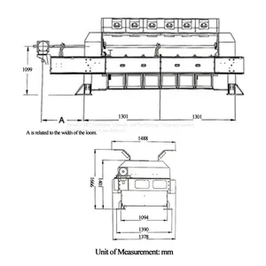 S&S Electronic Jacquard Towel Rapier Loom 5376 Hooks thumbnail-5