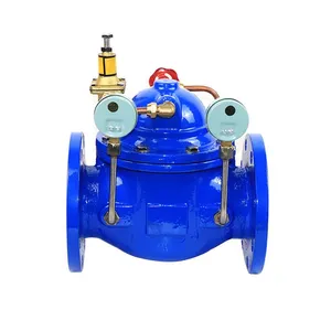 High Quality Cast Iron Hydraulic Control Valve, Adjustable Flange Control Valve and Pressure Reducing Valve thumbnail-2