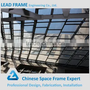 Space Large and Bright Stainless Steel Frame Atrium Roof thumbnail-4