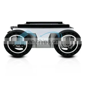 Pequeno Robot Movil Diferencial UGV de 4 Ruedas Para Interiores y Exteriores Rentable Coche Conductor Completamente Automatico thumbnail-1