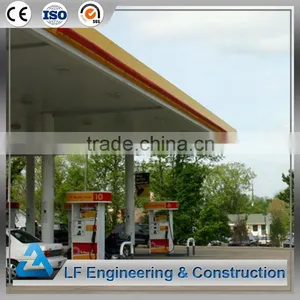 Stable Space Frame Steel Structure for Gas Station Canopy thumbnail-4