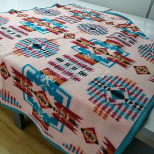 Pure Virgin New Wool Camping,picnic,travel,outdoor Blanket thumbnail-1