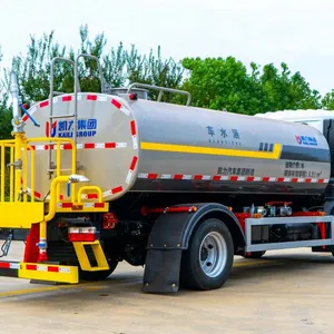 HOWO/Sinotruck 4X2 4X4 6X4 6X6 8X4 10m3 20m 30m3 Truck Mounted Spray Milk/Water Tanker Truck Price for Sale/Water Truck/Used/New thumbnail-1