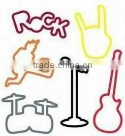 Promotion Gift Silicone Rubber Hair Bands for Girls thumbnail-1