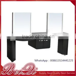Modern Hair Salon Equipment Makeup & Hair Cutting Salon Mirror Table European Style Salon Mirror thumbnail-2