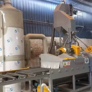The Second-hand Roller Through Shot Blasting Machine is Easy to Operate, Cost-effective, and Includes Debugging thumbnail-1