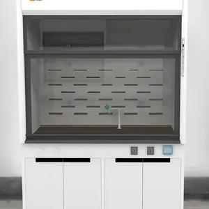 T5 Narrow-Bezel Laboratory Fume Hood All-Steel Laboratory Ventilation Cabinet Stainless Steel Exhaust Cabinet Benchtop Exhaust Cabinet thumbnail-1