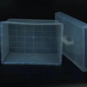 20l Plastic Acid Tank for Heating and Cleaning, Acid and Alkali Resistant Pfa Cleaning Tank With Large-capacity Storage Box thumbnail-1