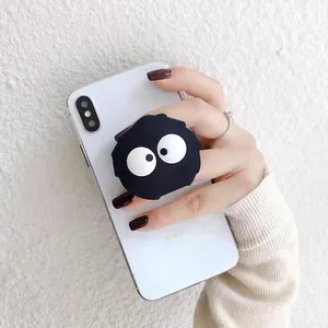 PVC Figure Mobile Phone Holder Grip Soft Plastic Cell Phone Popings Mobile Holder thumbnail-3