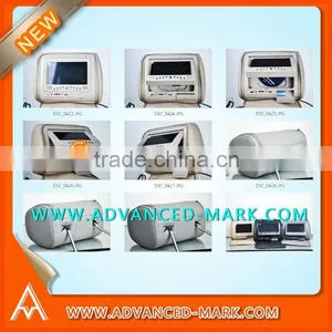 New 7'' Headrest DVD/USB/SD/IR/FM Transmitter and Game Function, With Analog & IR Headphone,Compare Cheap~ thumbnail-1