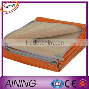 1.8m Orange Folding Plastic Beach Mat thumbnail-1