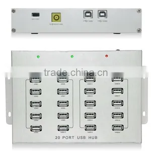 Industrial Grade 20 Port USB HUB Dual USB3.0 Adapter Industrial Class Production thumbnail-6