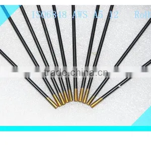 Beijing Brand WL15 1/8" Lanthanated Tungsten Tig Weld Electrode With Gold Tip EWLa-1.5 and 10pcs/packs thumbnail-1