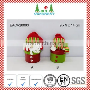 Red and Green Small Plush Christmas Gift Box thumbnail-2