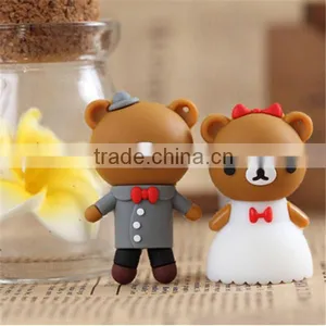 OEM/ODM Custom Cartoon Character Usb Flash Drive Novelty Design Pvc Usb Stick Wholesale Wedding Gift Usb Pen Drive Quality Choice thumbnail-5