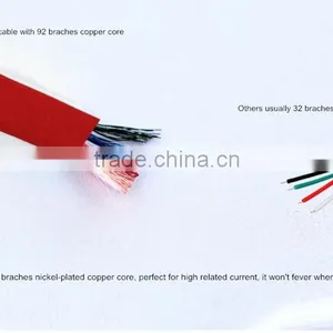 1M High Quality Remax 2 in 1 TPE Copper Core 2.1A USB Cable for Both Android and Iphone thumbnail-2