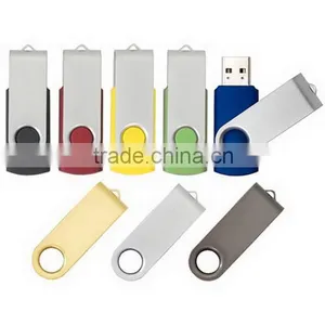 Simple Design Swivel Usb Pen Drive 4Gb thumbnail-2