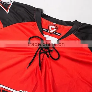 Custom Sublimated Polyester Ice Hockey Shirts Sportswear Manufacturer thumbnail-4