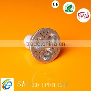 Die-cast Aluminum 50000hrs GU10 5W LED Spotlighting SHS002-5W thumbnail-1