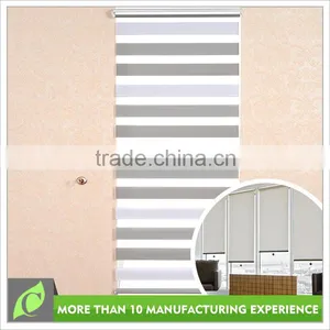China Water Proof Day Night Cheap Price Transparent Curtain Blinds, Zebra Blinds thumbnail-1