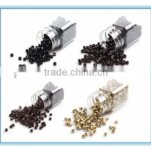 China Product Hair Extension Apply Micro Rings,silicon Micro Ring,copper Micro Ring thumbnail-1