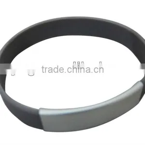 Fashion Custom Thin Silicone Bracelet/round Silicone Bracelet/2013 Bracelets thumbnail-1