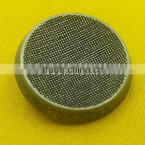 25mm Metal Shank Button in Anti-Silver Color --- MJ1168 thumbnail-2