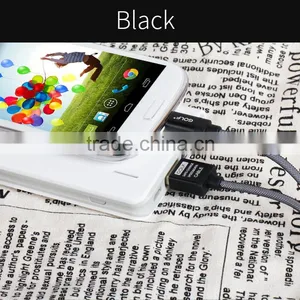 GOLF Micro Metal Silk Screen Cable for Android Mobile Phone 2.1A Durable Aluminum Charge and Data Cable for Android Device thumbnail-3