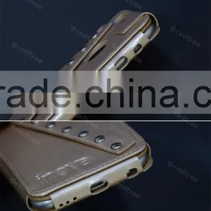 Luxury View Window Flip Protective Leather Case For Iphone Case for 5s for 6 Phone Back Cover Case Mobile CaseFor 6s thumbnail-2