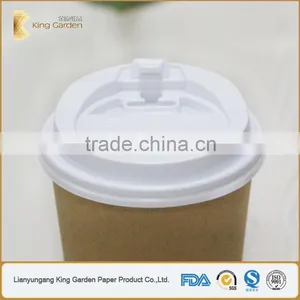 Disposable Brown Insulation Ripple Cups With Lids thumbnail-3